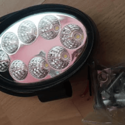 LED DELOVNA LUČ ZA TRAKTOR ALI DELOVNI STROJ, BREZ STIKALA, KOVINSKO OHIŠJE