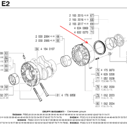 TESNILO QUADRING NOSILCA MOTORNE GREDI ZA MOTOR VM D754TE3