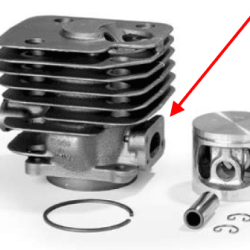 KOMPLET CILINDER IN BAT 50mm ZA MOTORNO ŽAGO HUSQVARNA 266, 268, 66, PREVERI SESALNO STRAN!