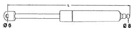 5153206 PLINSKA VZMET ZA TRAKTOR FIAT-NEW HOLLAND 160-260mm - Image 1
