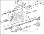 SEGER OBROČ AS24x1,75 SKLOPKE ZA TRAKTOR ANTONIO CARRARO COUNTRY 3700, COUNTRY 4300, COUNTRY 4400 - Image 2