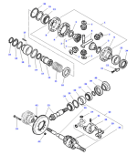 KONUSNO VALJČNI LEŽAJ 50x80x20mm DIFERENCIJALA MASSEY FERGUSON 4335 - Image 2