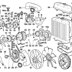 VODNA ČRPALKA ZA TRAKTOR ANTONIO CARRARO TIGRONE 5600
