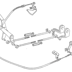 BOVDEN DVIGA ZA TRAKTOR FIAT 62-86, 60-76F, 55-66, 72-86, 82-86