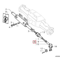 KOMPLET KONČNIK VOLANA ZA TRAKTOR GOLDONI STAR 3070V