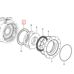 QUADRING PREDNJIH ZAVOR ZA TRAKTOR SAME DORADO 85 CLASSIC