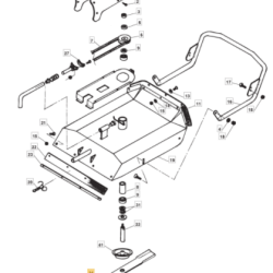 REZILO ZA ROTACIJSKO KOSILNICO EUROSYSTEMS P55