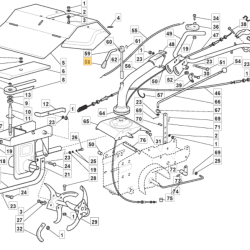 ZAŠČITA ROČICE ROČAJA ZA MOTOKULTIVATOR EUROSYSTEMS  P55