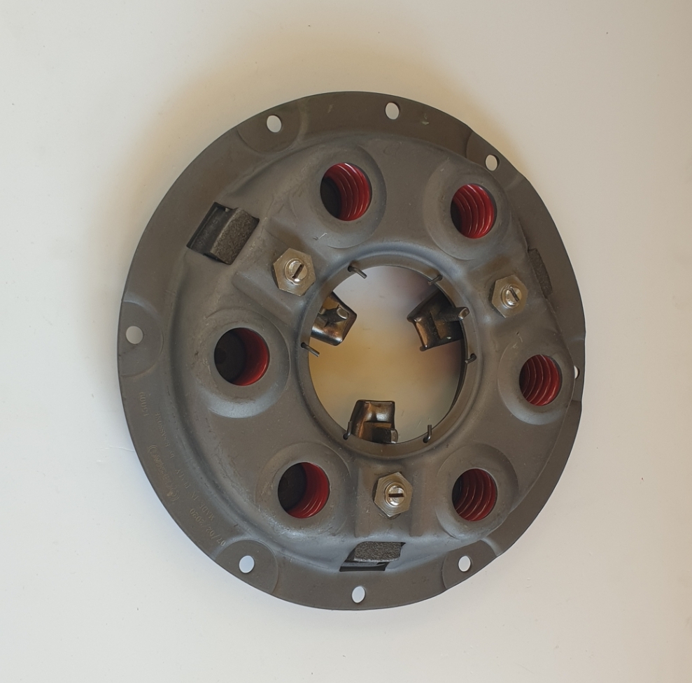 02020022 15009 potisna plosca goldoni spingidisco POTISNA PLOŠČA 215mm ZA TRAKTOR GOLDONI EURO 45, 945, TRANSCAR, 1050, 1055, UNIVERSAL 236, UNIVERSAL 240 - Image 1
