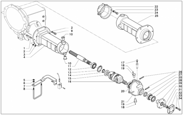 OHIŠJE KRIŽEV POLOSOVINE ZA TRAKTOR ANTONIO CARRARO TTR4400HST - Image 2