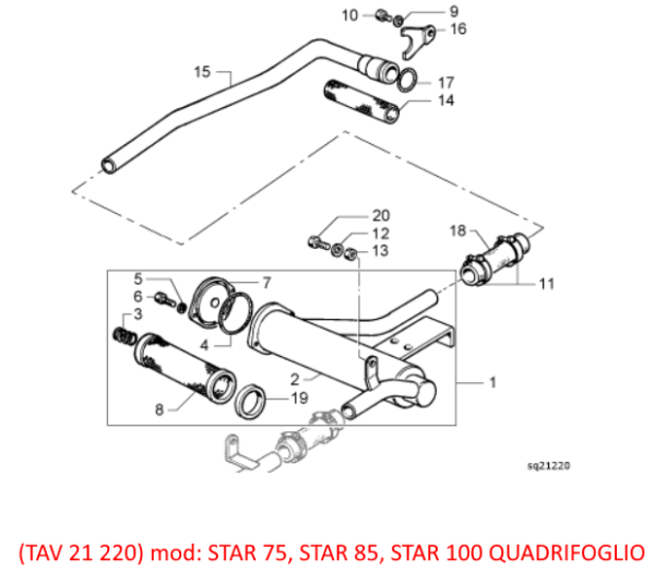 FILTER HIDRAVLIČNEGA OLJA ZA TRAKTOR GOLDONI QUASAR 85, QUASAR 90, STAR 3050, STAR 100, STAR 3070, STAR 50, STAR 70 - Image 3