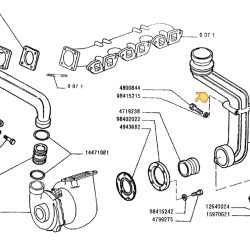 VIJAK KOLEKTORJA TRAKTOR FIAT F130DT