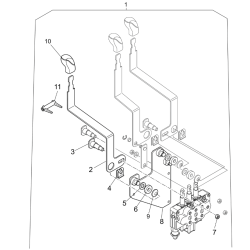 DISTRIBUTOR ZA 6 IZHODOV LANDINI MISTRAL 50, 2-050