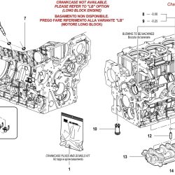 TESNILO BLOKA ZA MOTOR VM D754IE3