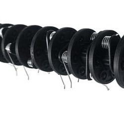 ROTOR ZA PREZRAČEVALNIK TRAVE HURRICANE DT5307, SKUPNA DOLŽINA 370mm