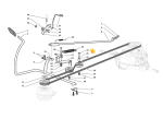 VIJAK JERMENICE POGONA M8X50 ZA VRTNI TRAKTOR CASTELGARDEN SD98H, SD98B, TCP102 HYDRO