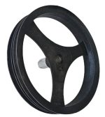 JERMENICA 254mm ZA MOTORNI PREKOPALNIK, NA DVA JERMENA, PREMER OSOVINE 17mm - Image 2