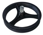 JERMENICA 254mm ZA MOTORNI PREKOPALNIK, NA DVA JERMENA, PREMER OSOVINE 17mm