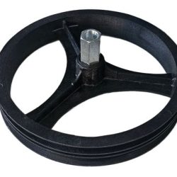 JERMENICA 254mm ZA MOTORNI PREKOPALNIK, NA DVA JERMENA, PREMER OSOVINE 17mm
