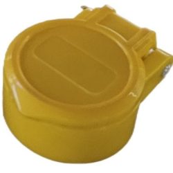 POKROV / POKROVČEK ZA HIDRAVLIČNO SPOJKO TRAKTORJA, NOTRANJI PREMER 37mm, RUMENE BARVE